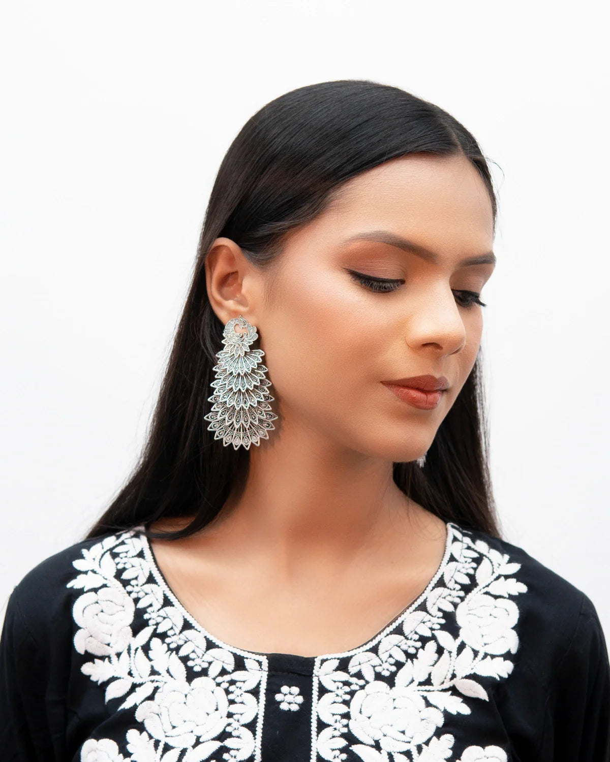 Peacock Raga Earrings