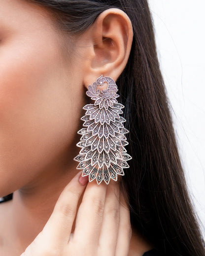 Peacock Raga Earrings